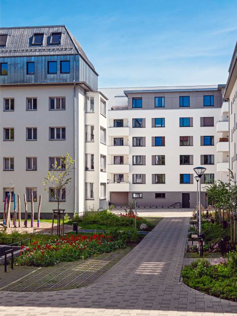 Sanierung und Wohnungsneubau Grellstraße in Holzbauweise