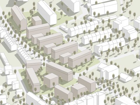 Innenentwicklung Albersbösch-Zentrum