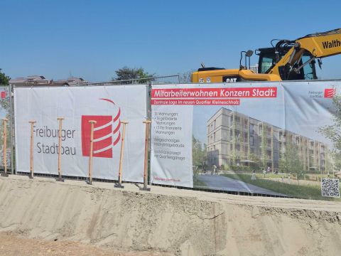 Spatenstich Quartier Kleineschholz Freiburg-Stühlinger