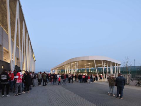 Umlauferweiterung  Europa-Park Stadion