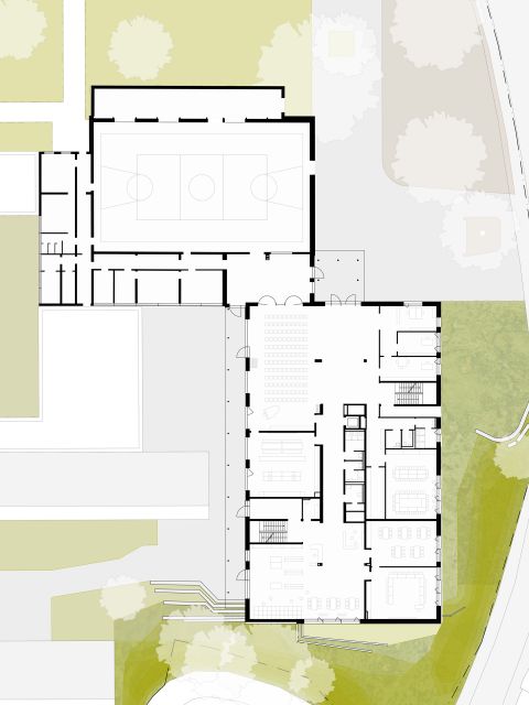 Schulcampus Endingen Neubau Cluster-Grundschule 